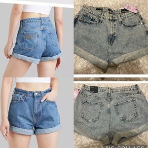 Wild fable roll hem mom shorts bundle